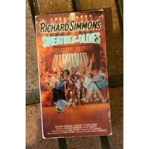 Richard Simmons Sweatin to the Oldies VHS 1990 Warner Home Video Exercise Tape